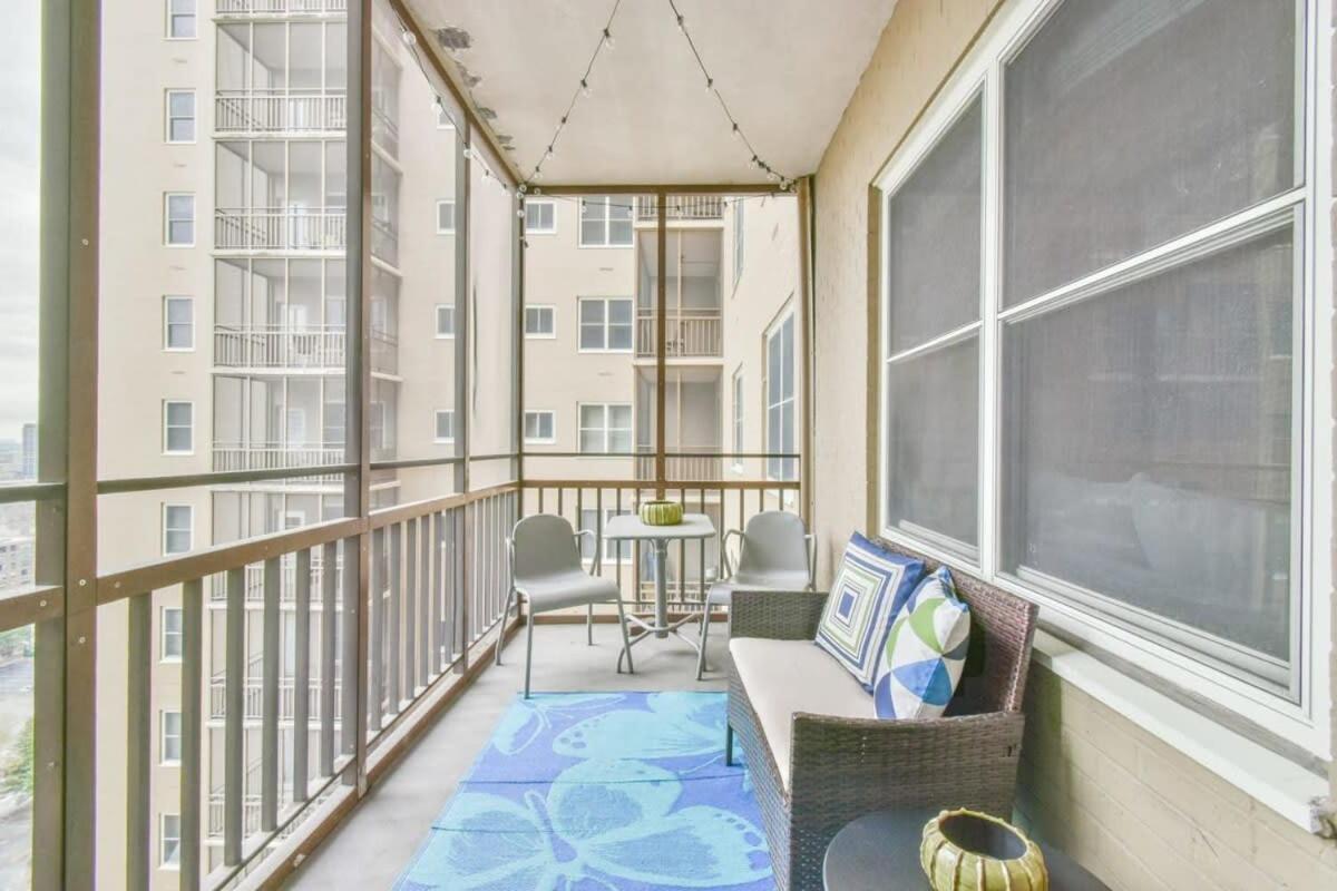 Atl Downtown W Private Balcony 24H Concierge Pt16H Lägenhet Atlanta Exteriör bild